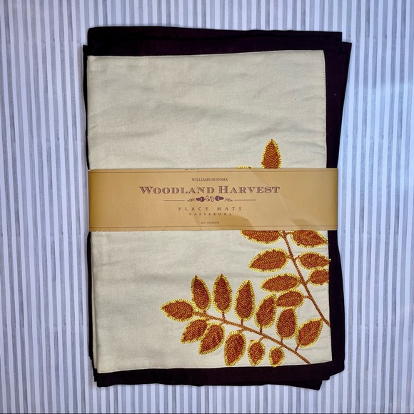 Williams Sonoma Other - NWT! Williams-Sonoma Woodland Harvest Placemats